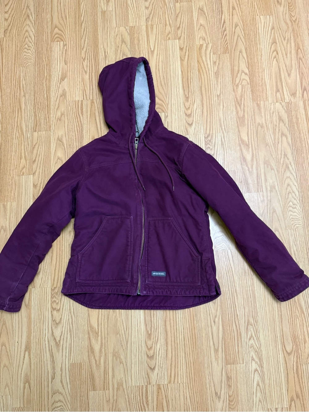 Berne- Hooded Zip-Up Winter Jacket